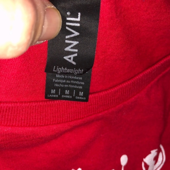 Science is Not a Liberal Conspiracy Red T-shirt Size Medium - Picture 3 of 3